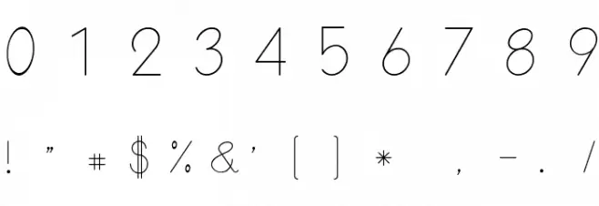 SkarpaLT Font OTHER CHARS