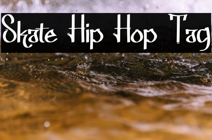 Skate Hip Hop Tag Example 1