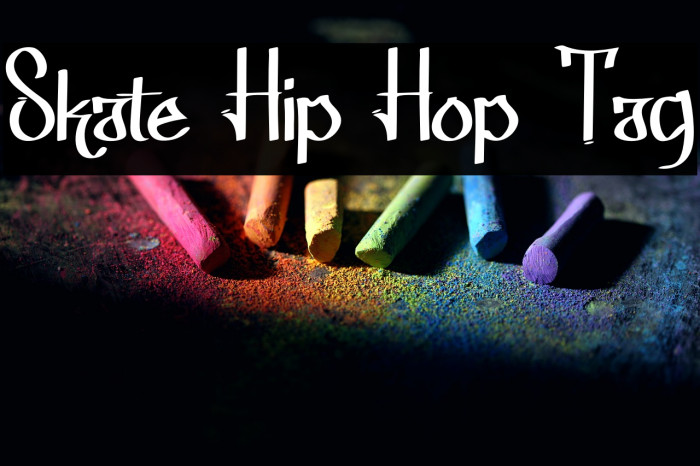 Skate Hip Hop Tag Example 2