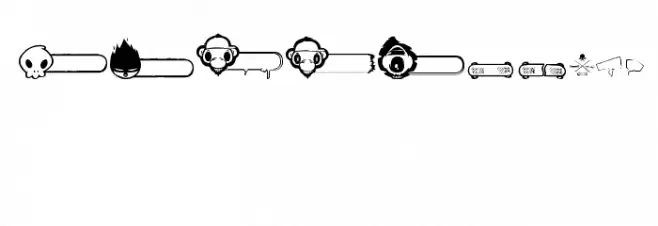 Skate Or Die Font OTHER CHARS