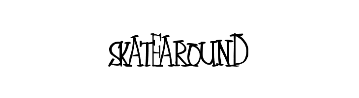 SkateAround  Скачать бесплатные шрифты