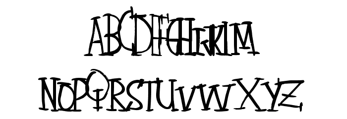 SkateAround Font LOWERCASE