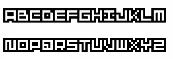 SkateCNoSpacing Font Litere mici