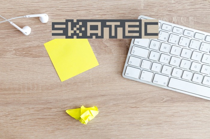 SkateC Font examples