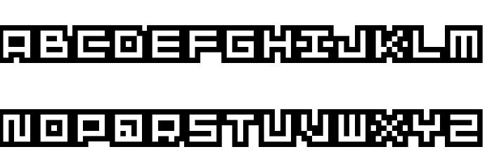 SkateC Font LOWERCASE