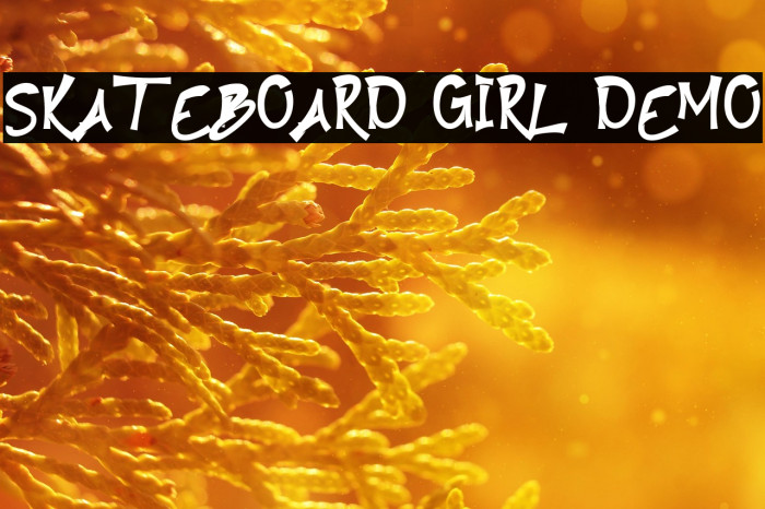 Skateboard Girl Demo Example 3