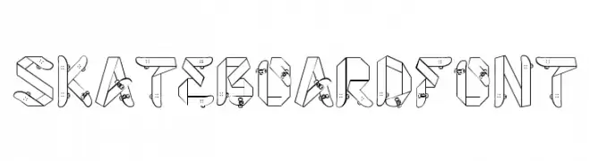 Skateboardfont  Descarca Fonturi Gratis