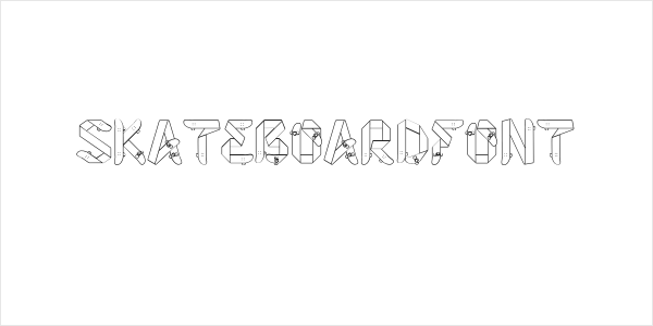 Skateboardfont Logo