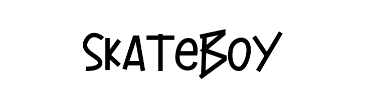 Skateboy  नि: शुल्क फ़ॉन्ट्स डाउनलोड