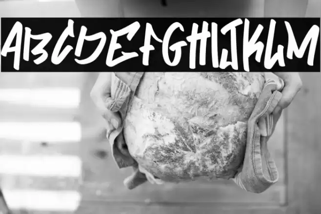 Skatenow Font examples