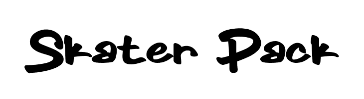 Skater Pack  font caratteri gratis