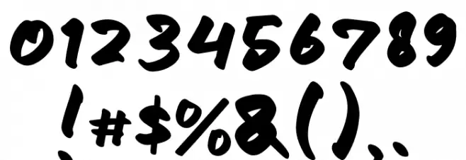 Skater Pack Font OTHER CHARS