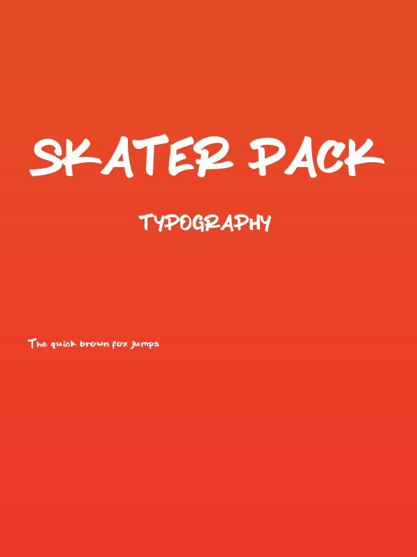 Skater Pack Poster