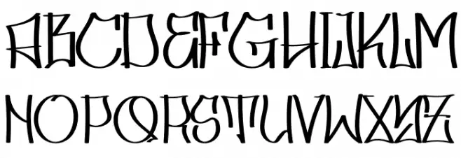Skater Squad personal use Font Litere mari
