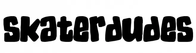 SkaterDudes  Free Fonts Download