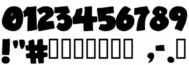 SkaterDudes Font OTHER CHARS