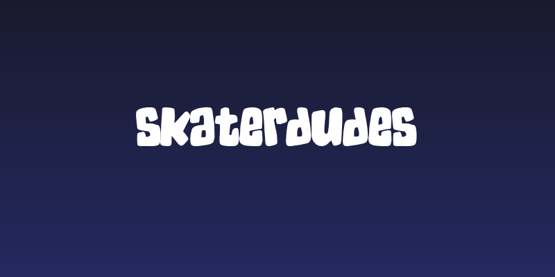SkaterDudes Social Header