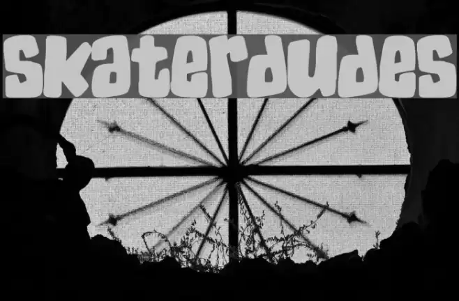 SkaterDudes Font examples