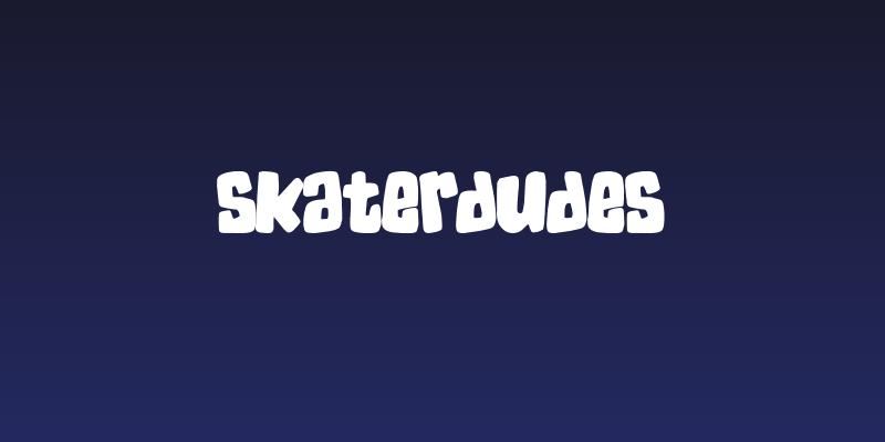 SkaterDudes Social Header