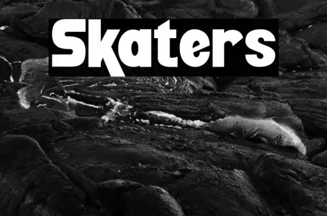 Skaters Font examples