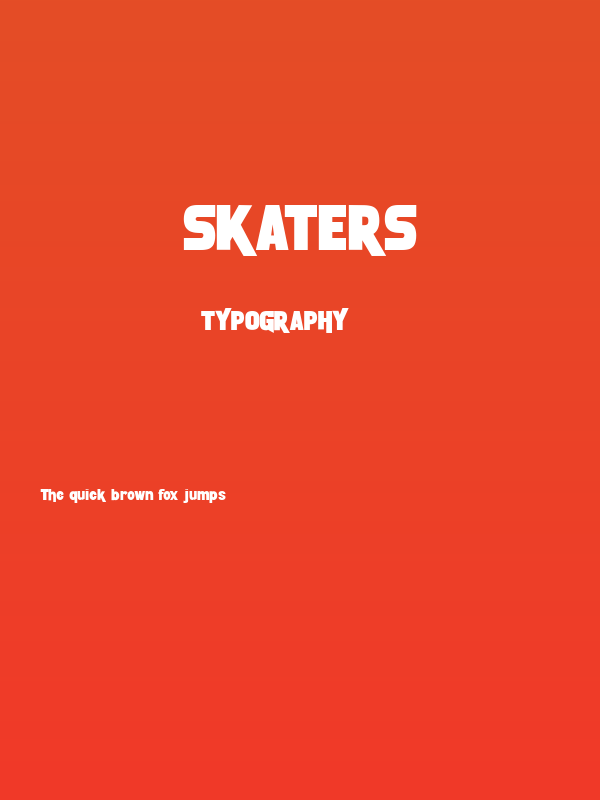 Skaters Poster