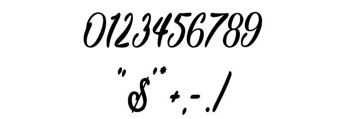 Skating Move Font OTHER CHARS