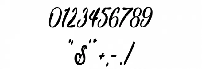 Skating Move Font OTHER CHARS