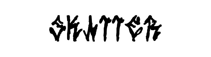 Skatter  font caratteri gratis