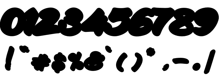 SkatterBase Font OTHER CHARS