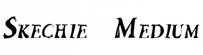 Skechie Medium  تنزيل الخطوط