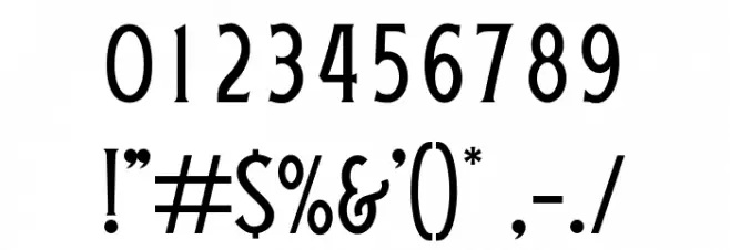 Skedaddle Regular Font OTHER CHARS