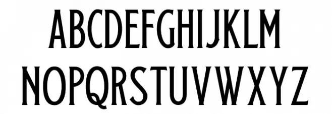 Skedaddle Regular Шрифта ВЕРХНИЙ