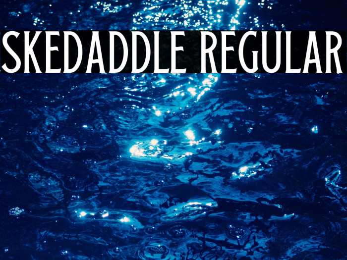 Skedaddle Regular Example 1