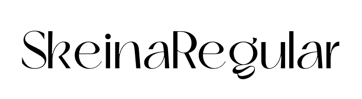 Skeina Regular  Frei Schriftart Herunterladen
