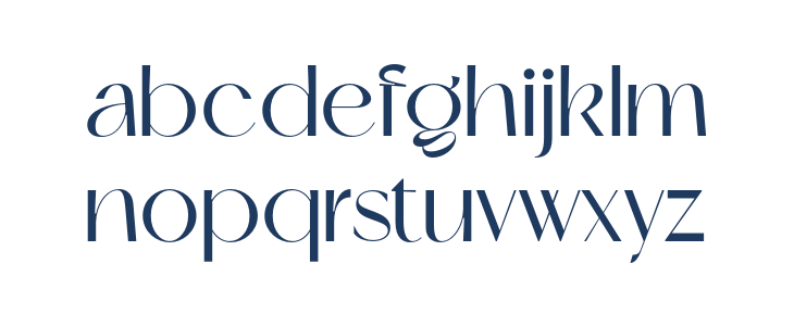 Skeina Regular Lowercase