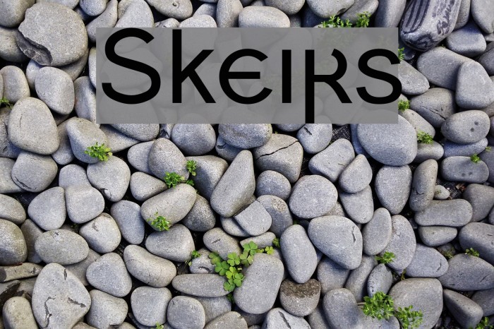 Skeirs Font examples