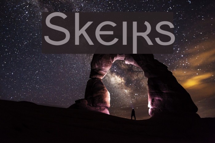 Skeirs Font examples