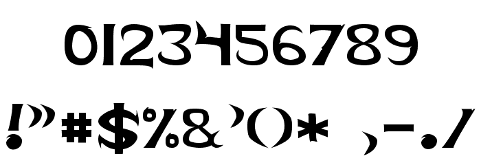 Skeksis Normal Font OTHER CHARS