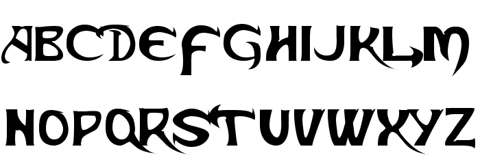 Skeksis Normal Font LOWERCASE