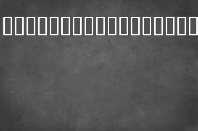 Skeleton Alphabet Font examples