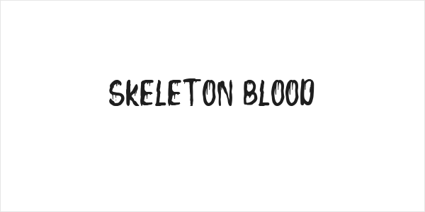 Skeleton Blood Logo