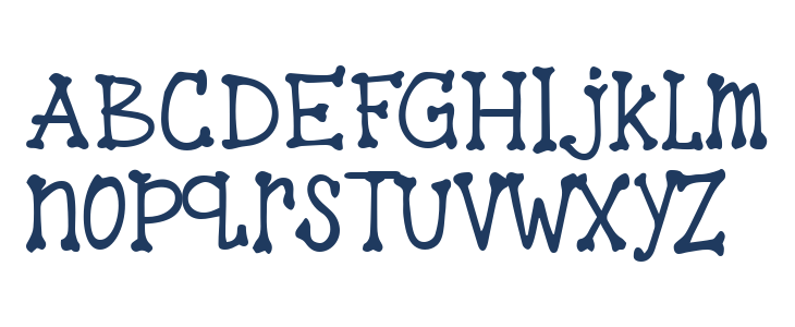 Skeleton Island Uppercase