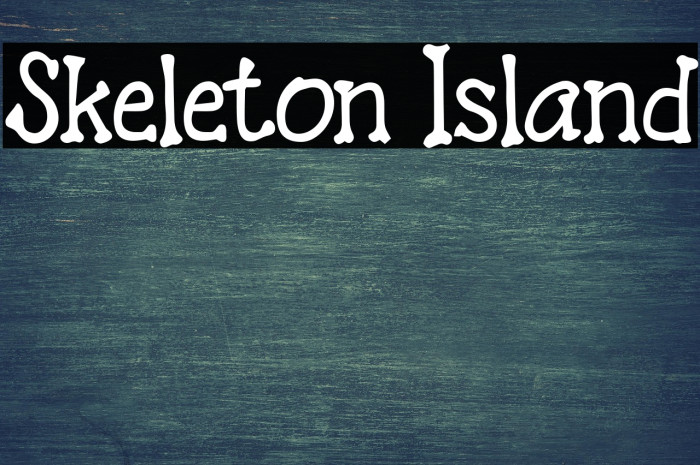 Skeleton Island Example 3