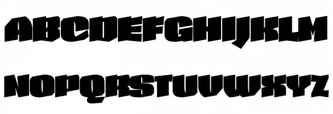 Skeleton Type One Initial Max Schriftart Groß