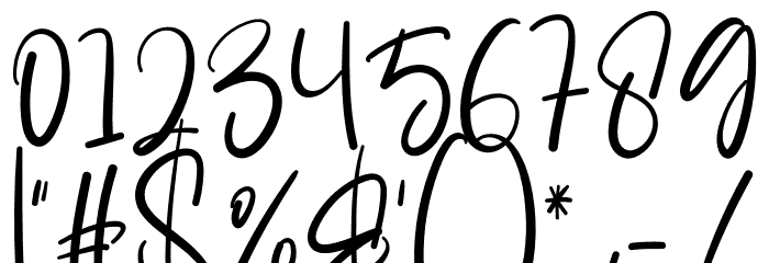 Skeleton Font OTHER CHARS