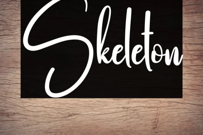 Skeleton Font - Free Download (TTF/OTF) | FFonts.net