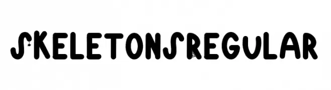 Skeletons Regular  تنزيل الخطوط