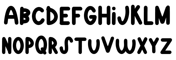Skeletons Regular Font LOWERCASE