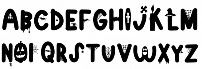 Skeletons Regular 字体 大写