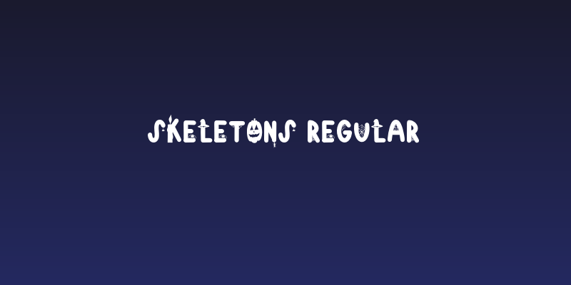 Skeletons Regular Social Header